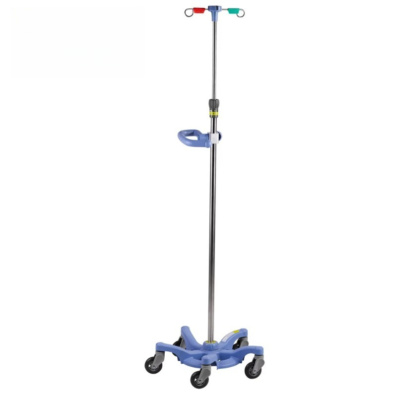 Iv Infusion Pole - Hastane Ayarlanabilir Çelik İğne Askısı Taşınabilir