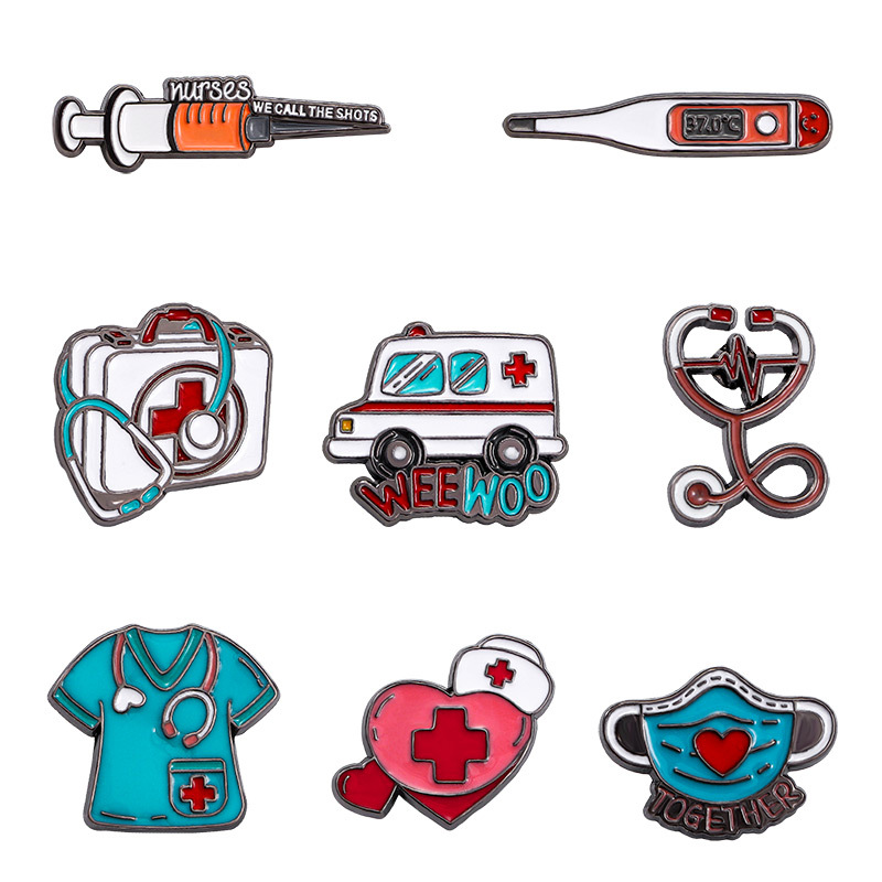 Medical Lab Kit - 8 adet tıbbi Metal pimler iğne