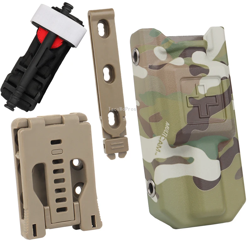 Medical Lab Kit - Taktik Turnike Tutucu Taşınabilir MOLLE Avcılık