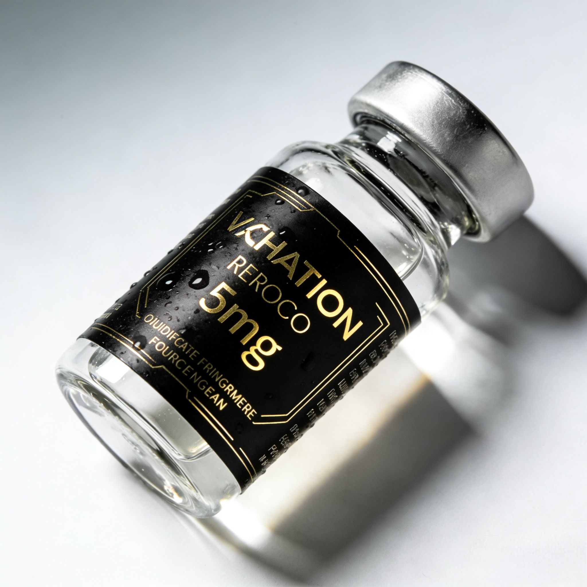 Medical Label - Özel Işık Geçirmez Vinil Etiketler 2ml–20ml,