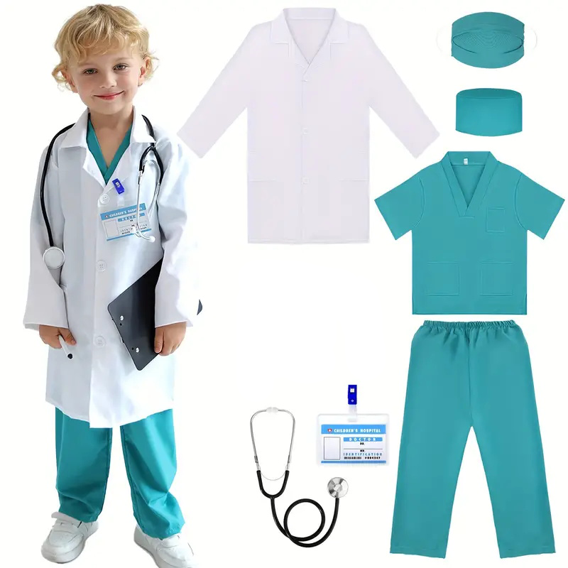 7 adet çocuklar doktor hemşire - Medical Lab Units incelemesi ve fiyatı
