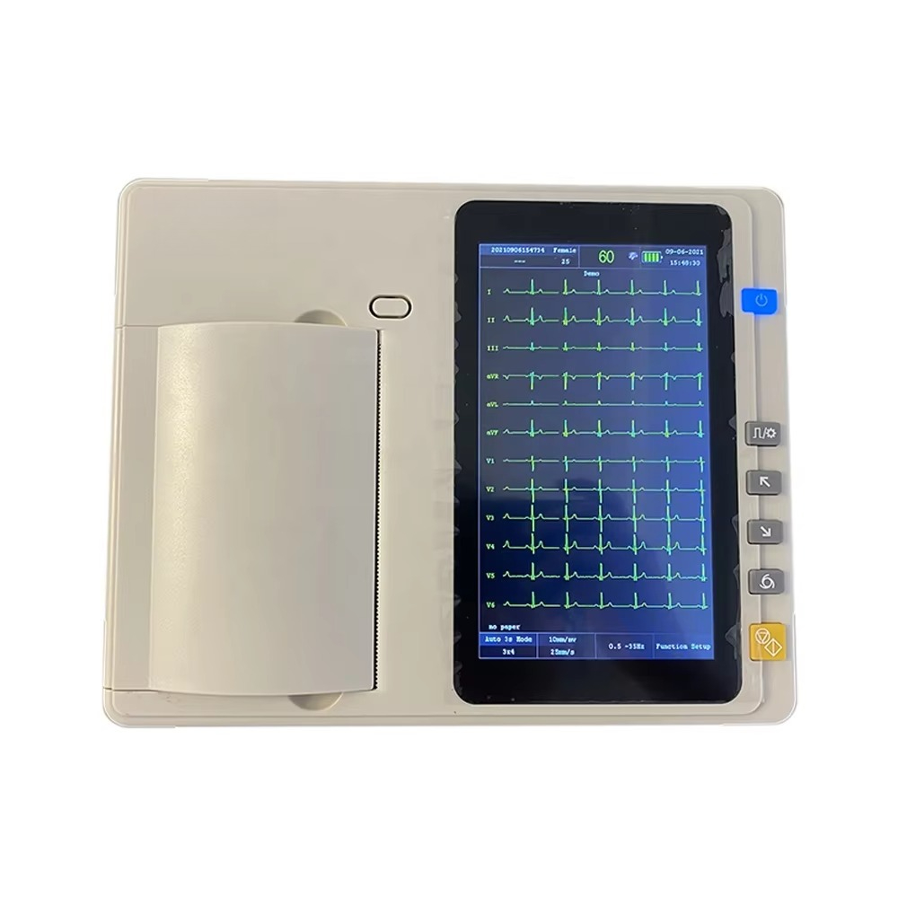 Taşınabilir 12 Kanallı 3/6/12  - Ekg Ecg Machine Portable incelemesi ve fiyatı